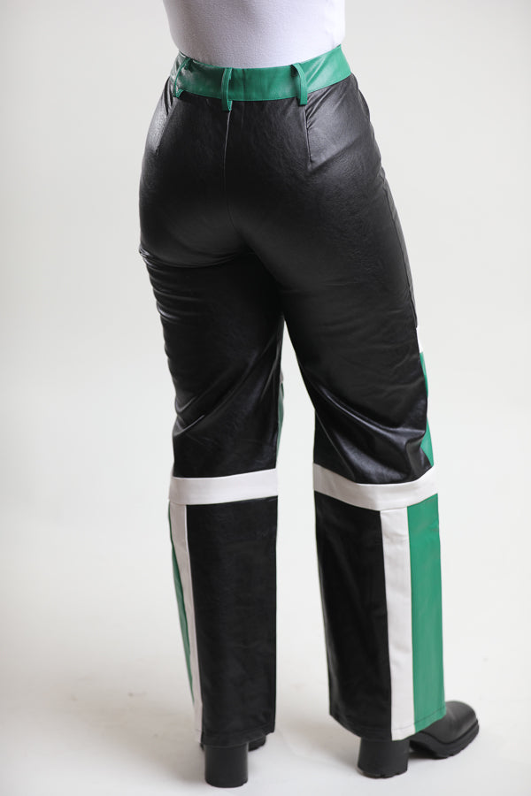 Retro Leather Pants